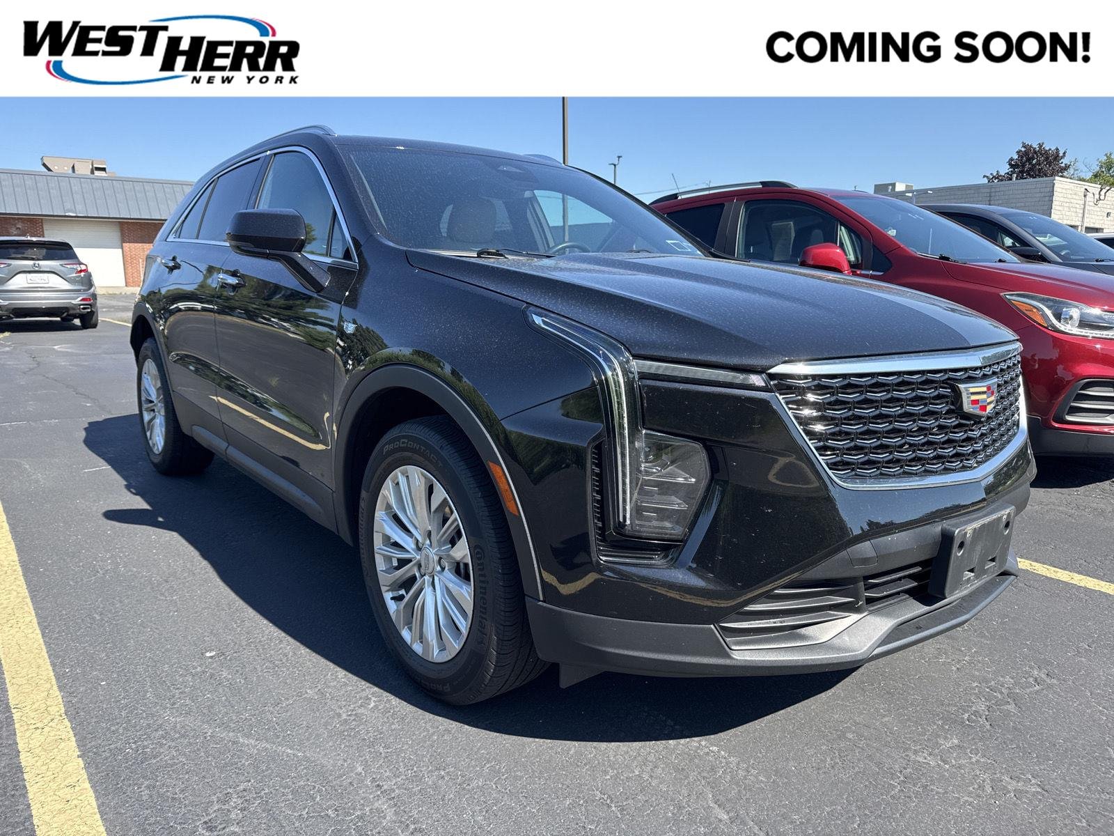 Used 2024 Stellar Black Metallic Cadillac AWD Luxury image 1