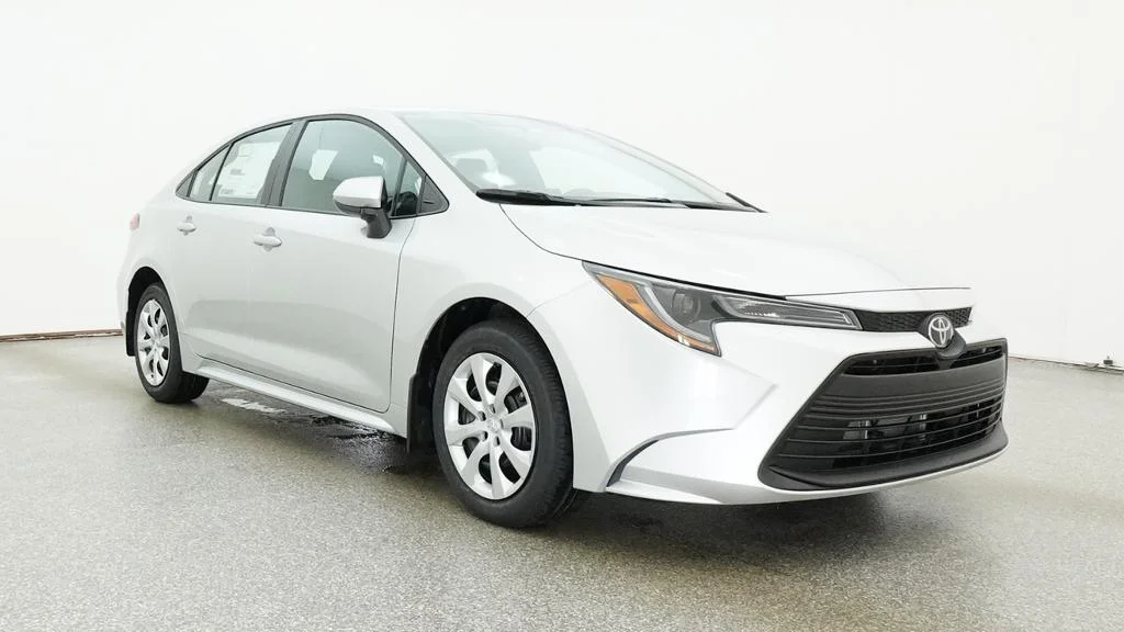 New 2026 Classic Silver Metallic Toyota LE image 9