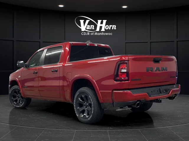 New 2026 Molten Red Pearl-Coat Exterior Paint RAM Big Horn/Lone Star image 5