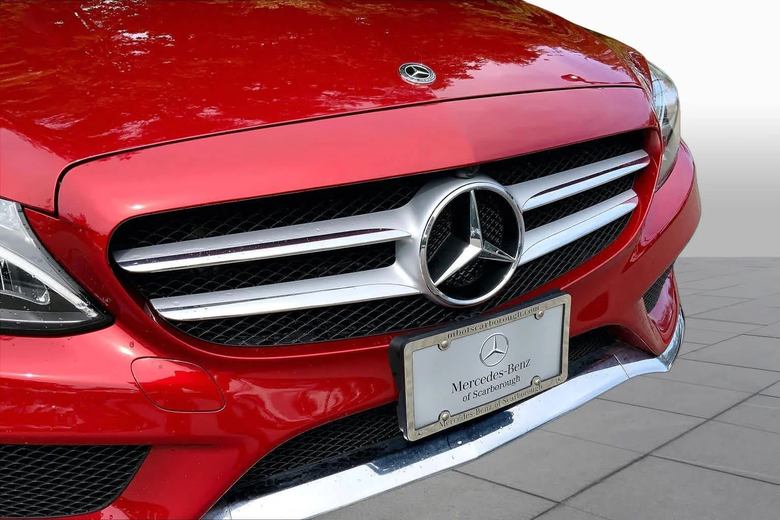 Used 2018 designo Cardinal Red Metallic Mercedes-Benz C 300 image 30