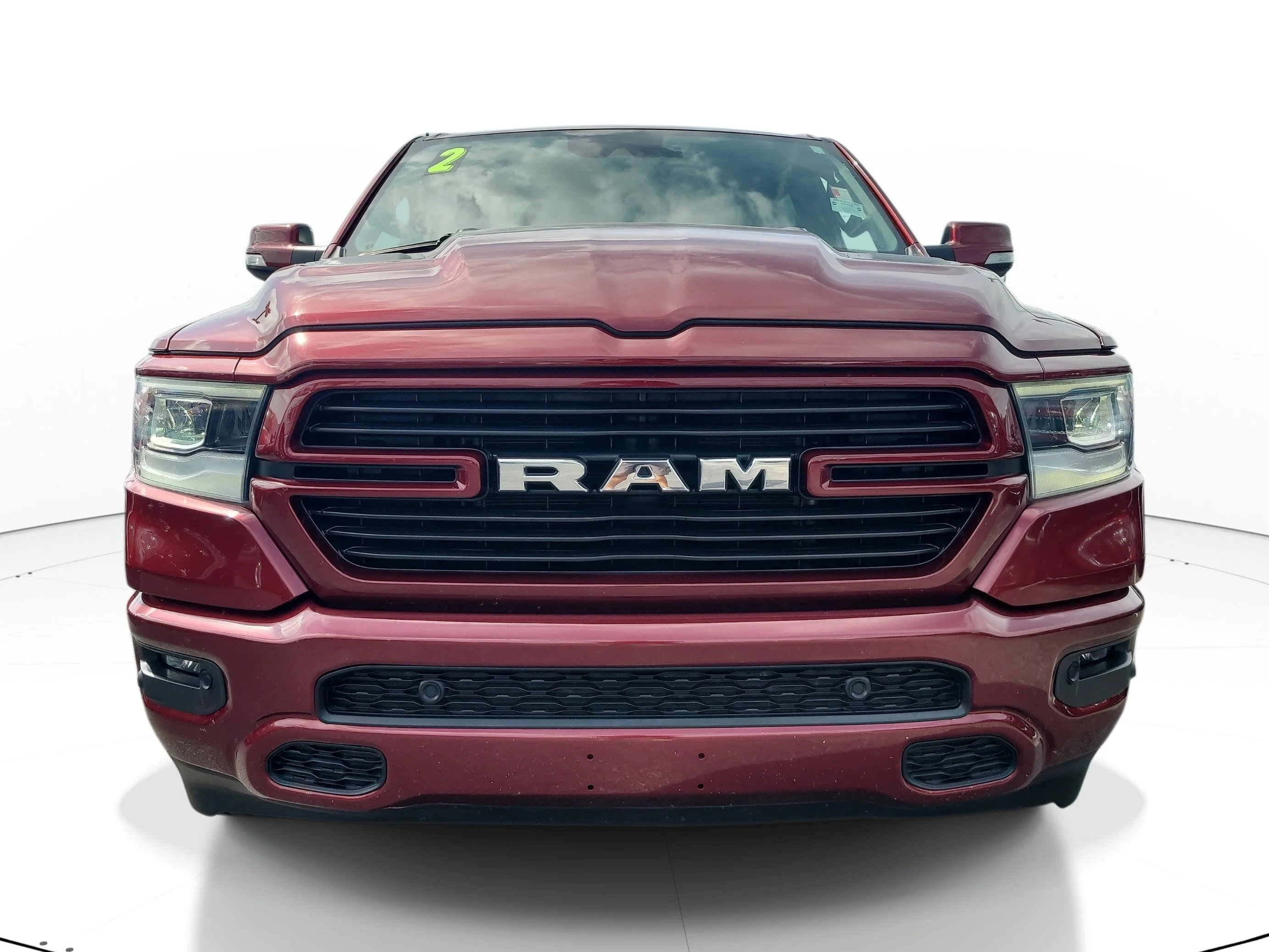 Used 2022 Delmonico Red Pearlcoat Ram Laramie image 2