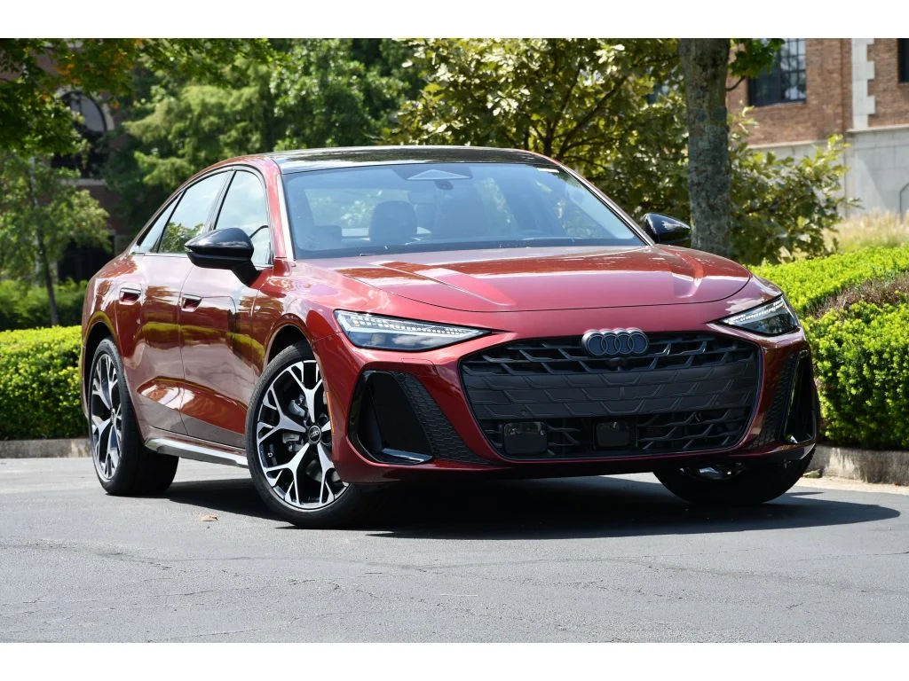New 2026 Grenadine Red Metallic Audi Premium Plus image 1