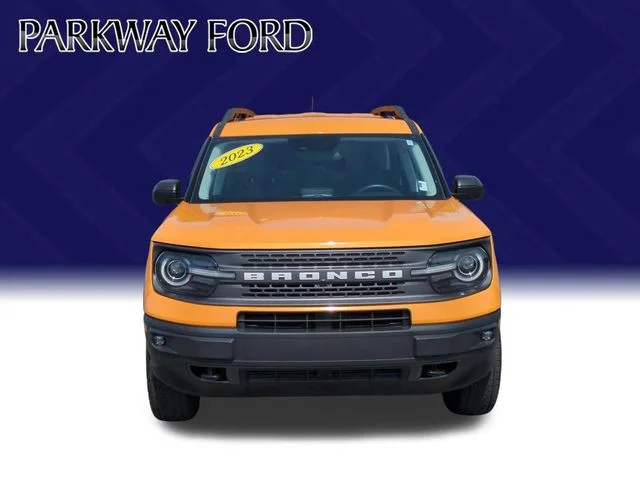 Used 2023 Orange Ford Badlands image 8