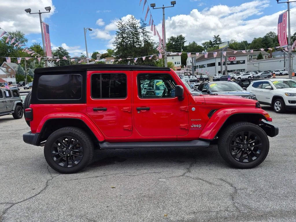 Used 2024 Red Jeep Sahara 4xe image 5