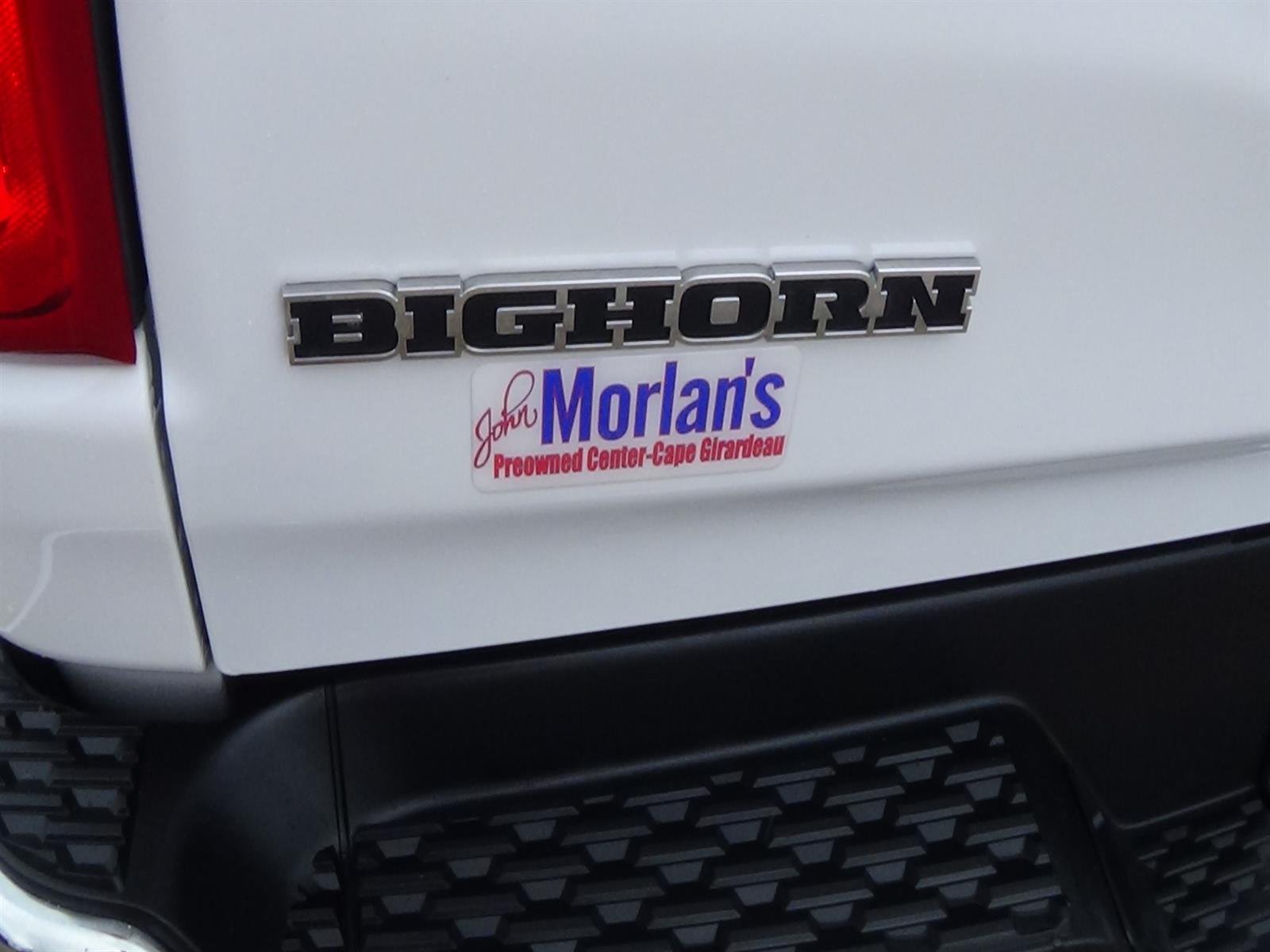 Used 2025 Bright White Clear Coat (pw7) RAM Big Horn image 10