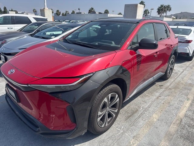 Used 2023 Supersonic Red Toyota XLE image 1
