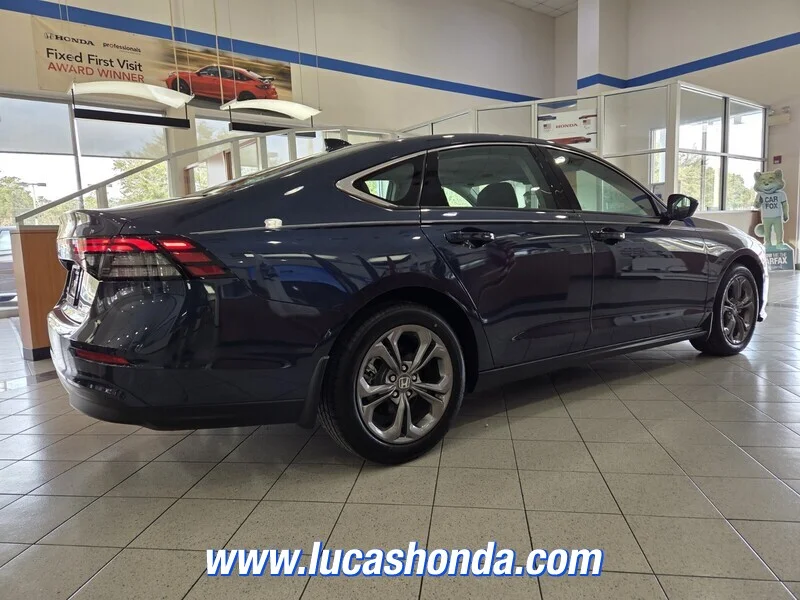 Used 2024 Blue Honda EX CVT image 4
