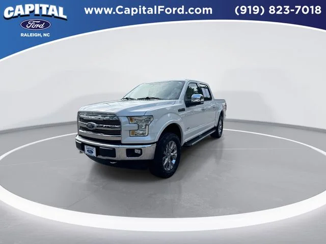 Used 2017 White Ford Lariat image 4
