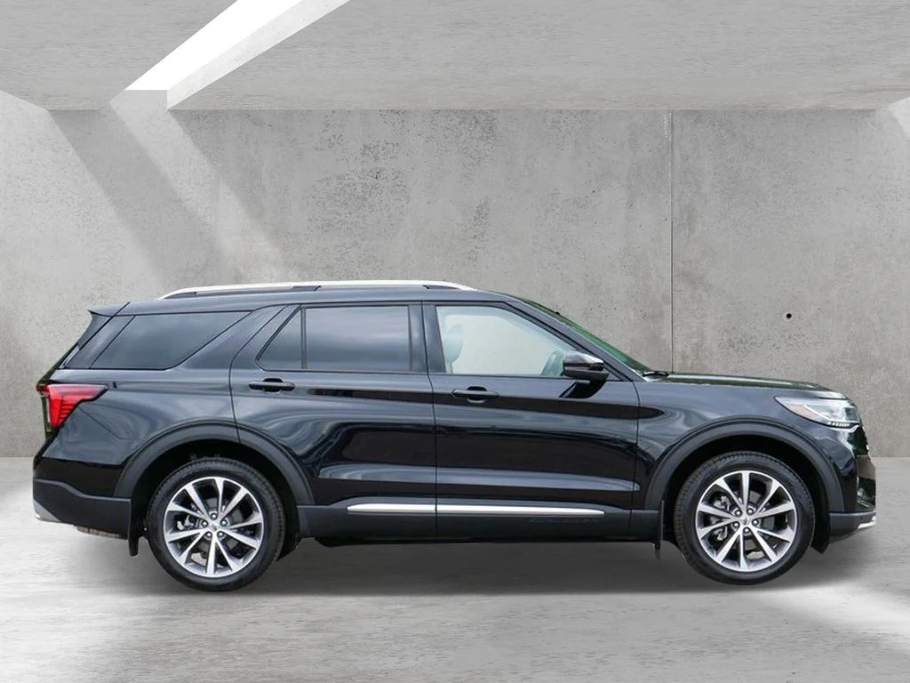 Certified 2025 Ford Explorer Platinum with VIN 1FMWK8HC0SGA95814 for sale in White Bear Lake, Minnesota