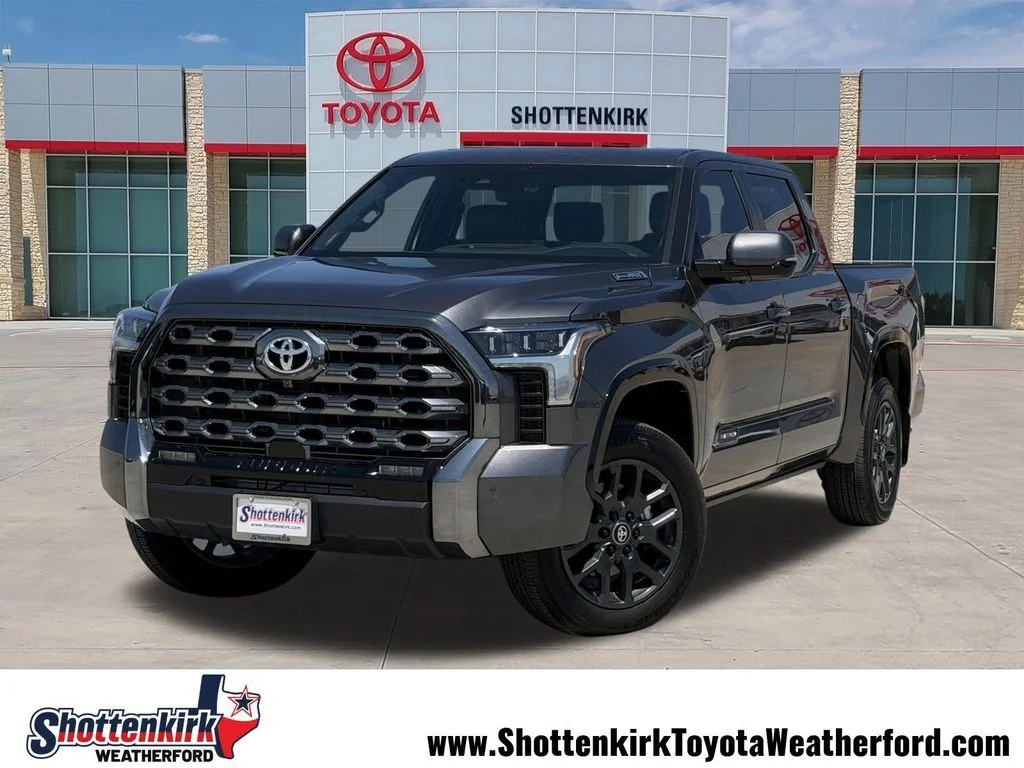Used 2025 Gray Toyota Platinum image 1