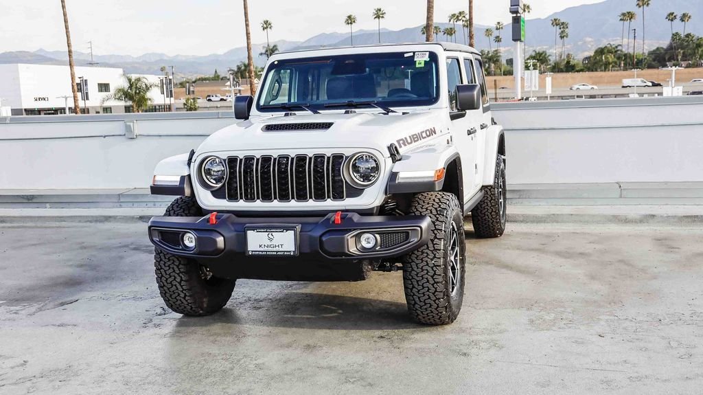 New 2026 Bright White Clearcoat Jeep Rubicon image 4