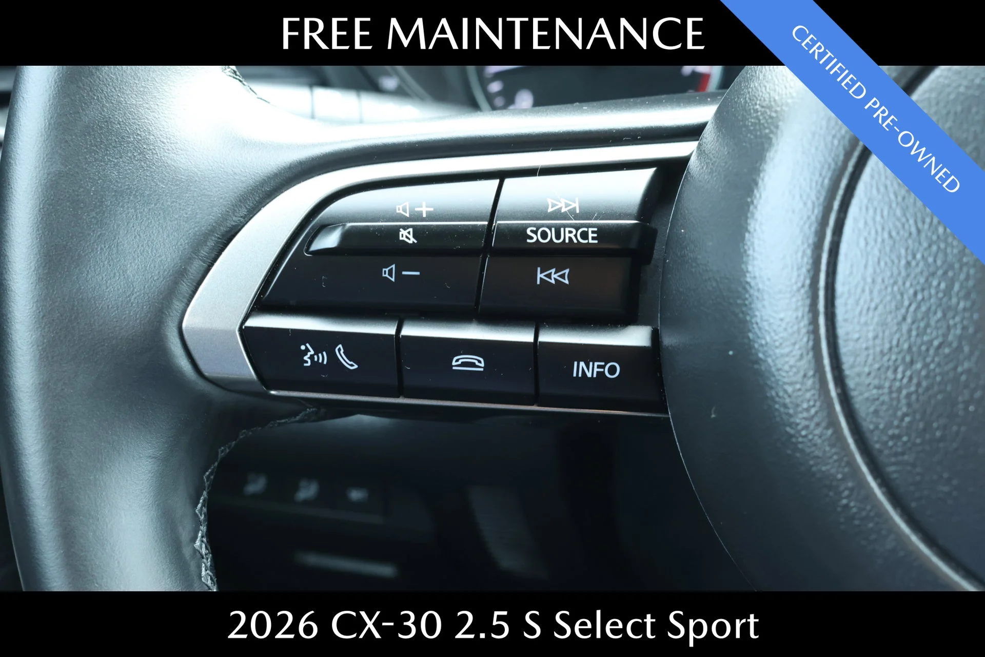 Certified Used 2026 Red Mazda 2.5 S Select Sport image 9