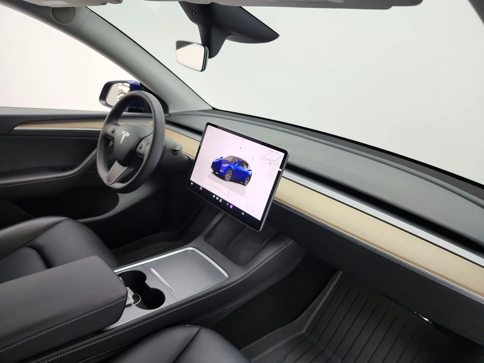 Used 2025 Deep Blue Metallic Tesla Long Range AWD *Ltd Avail* image 15