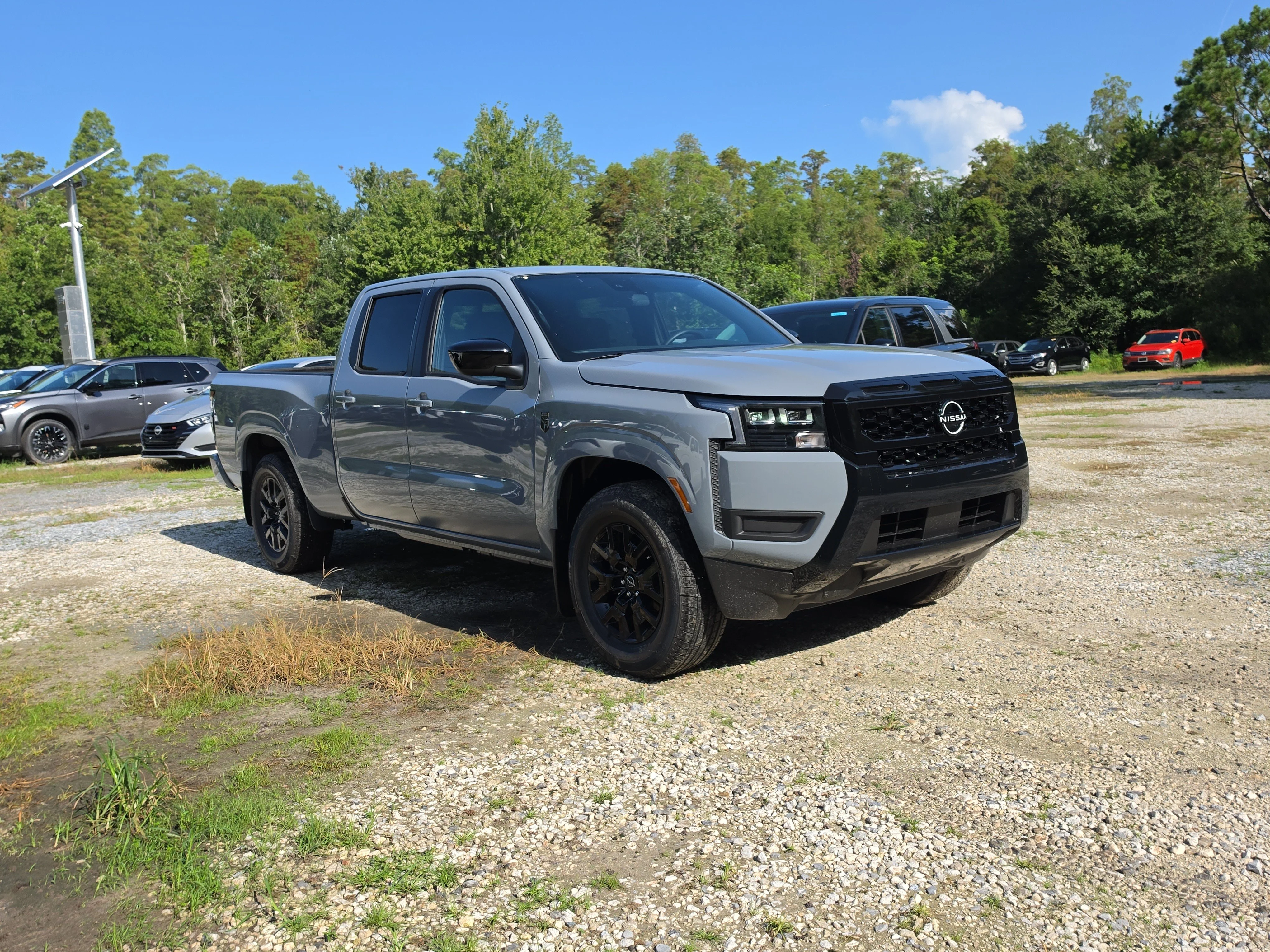 New 2026 Boulder Gray Pearl Nissan Crew Cab SV Long Bed image 2
