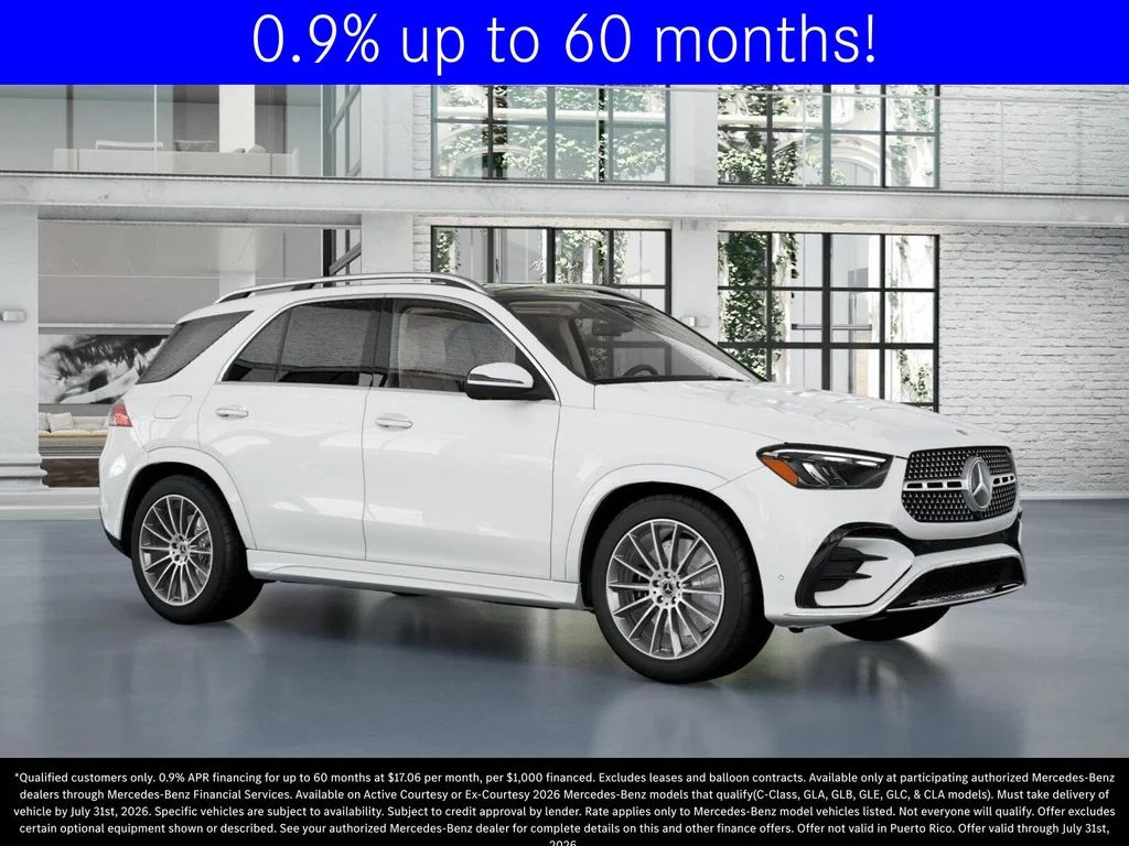 Certified Used 2026 Polar White Mercedes-Benz GLE 450 image 12