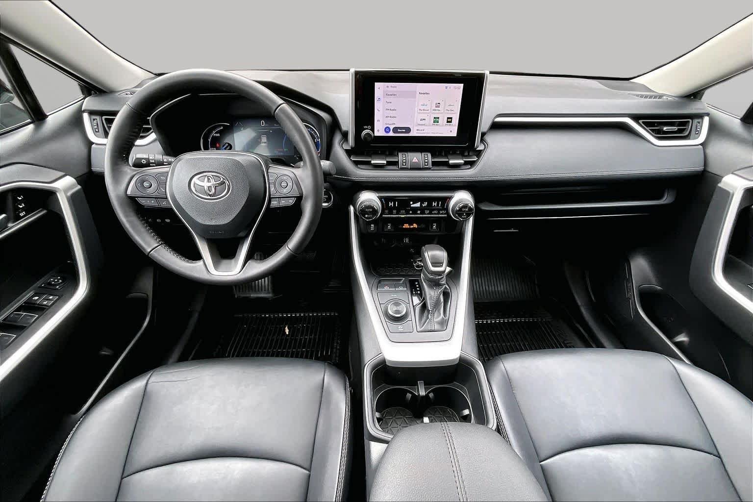 Used 2024 Midnight Black Metallic Toyota Hybrid XLE Premium image 15