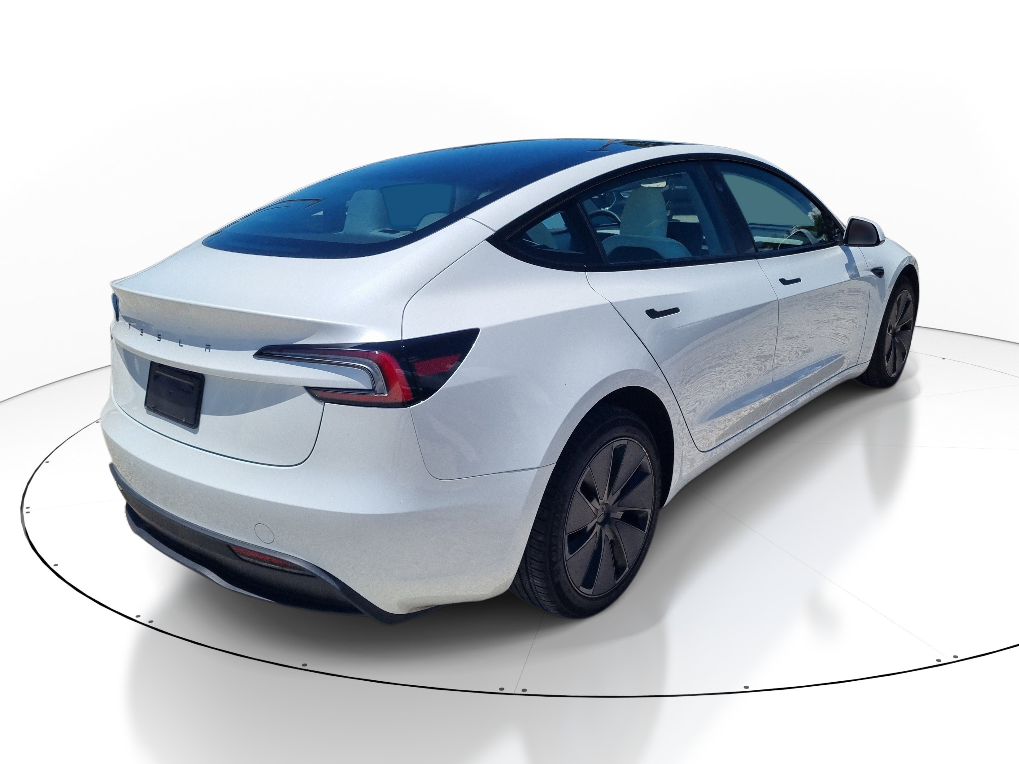 Used 2025 Pearl White Multi-Coat Tesla Long Range image 6