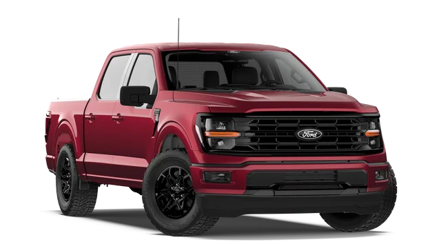 New 2026 Ruby Red Metallic Tinted Clearcoat Ford XLT image 4