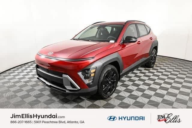 New 2026 Ultimate Red Metallic Hyundai SEL Sport FWD image 1