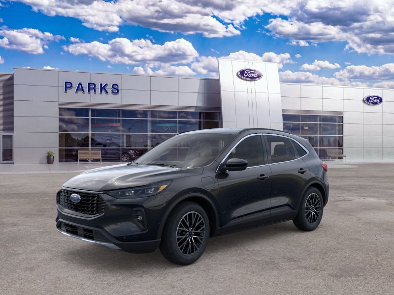 New 2024 Agate Black Metallic Ford Plug-in Hybrid image 1
