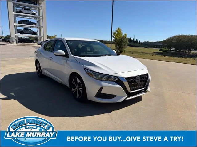 Used 2020 Aspen White Nissan SV image 1