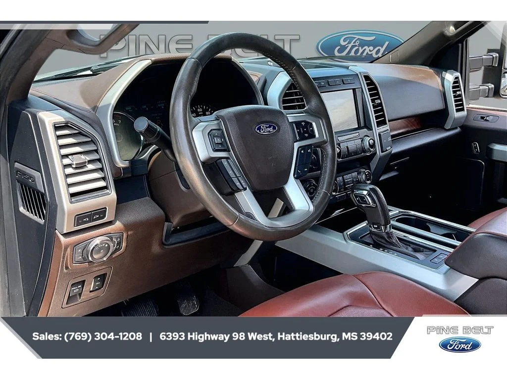 Used 2019 Agate Black Metallic Ford King Ranch image 13
