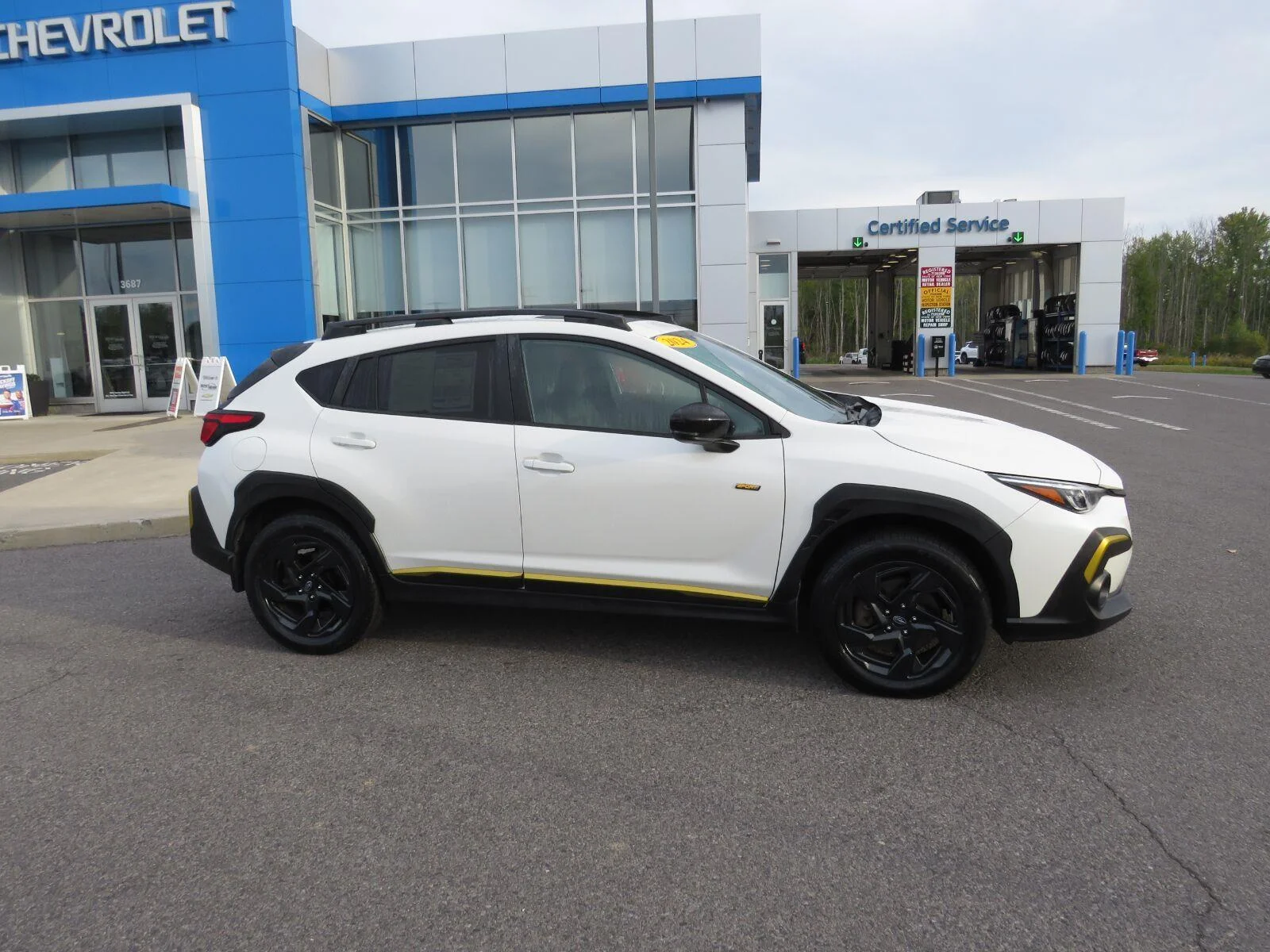 Used 2024 Crystal White Pea Subaru Sport image 7