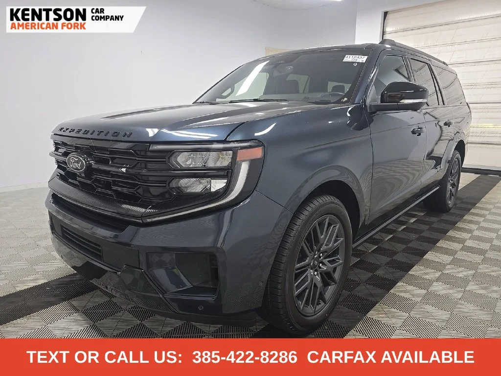 Used 2025 Blue Ford Platinum image 1