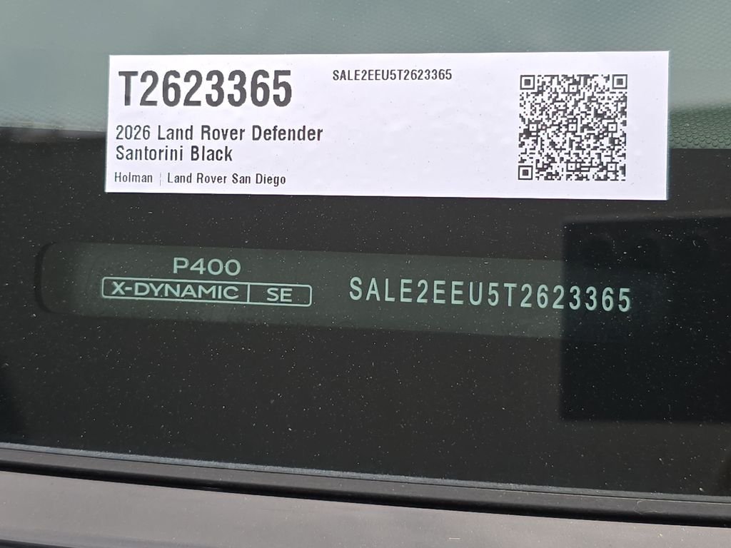 New 2026 Black Land Rover X-Dynamic SE image 37
