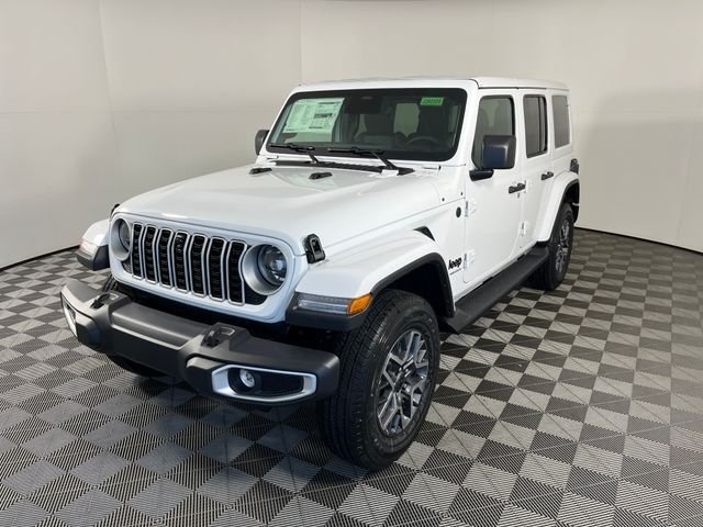 New 2026 Bright White Clear-Coat Exterior Paint Jeep Sahara image 2