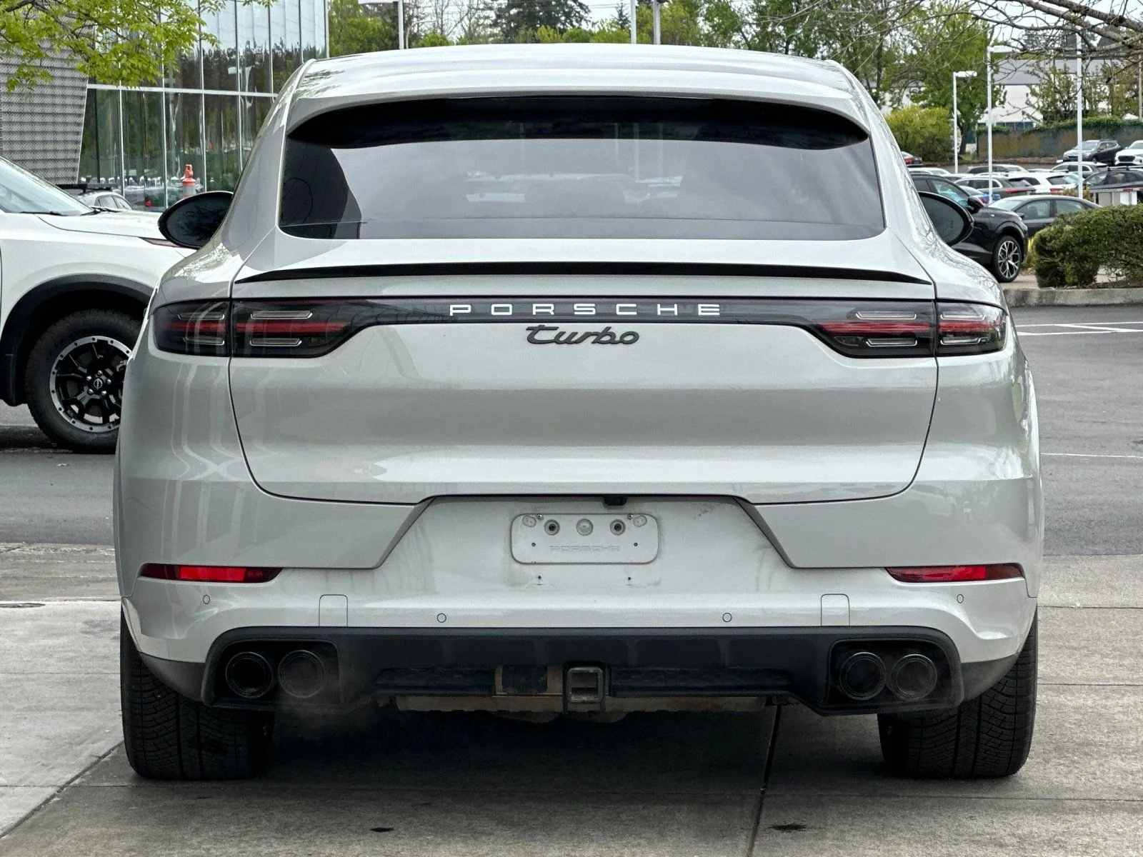 Used 2020 Gray Porsche Turbo image 4
