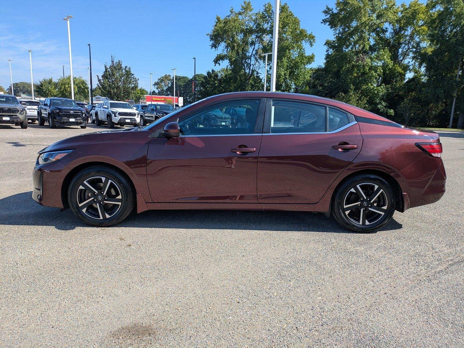 Used 2024 Rosewood Metallic Nissan SV image 7