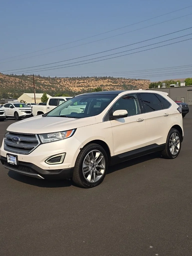 Used 2015 White Ford Titanium image 7