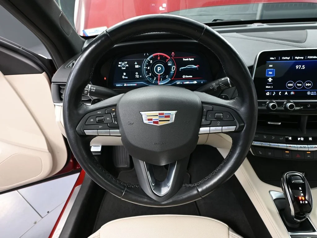 Used 2021 Red Cadillac Premium Luxury image 32