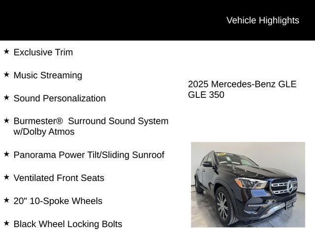 2025 Mercedes-Benz GLE GLE350 - Photo 6