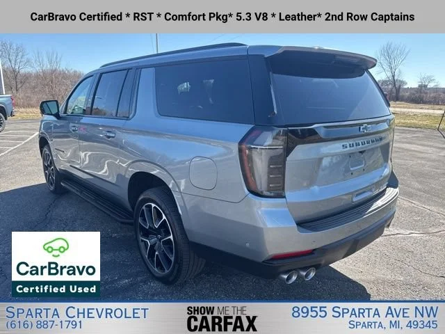 Certified Used 2025 Sterling Gray Metallic Chevrolet RST image 5