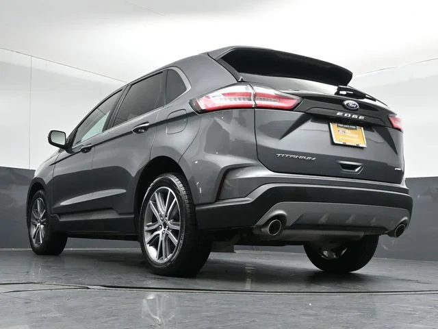 Certified Used 2024 Carbonized Gray Metallic Ford Titanium image 41