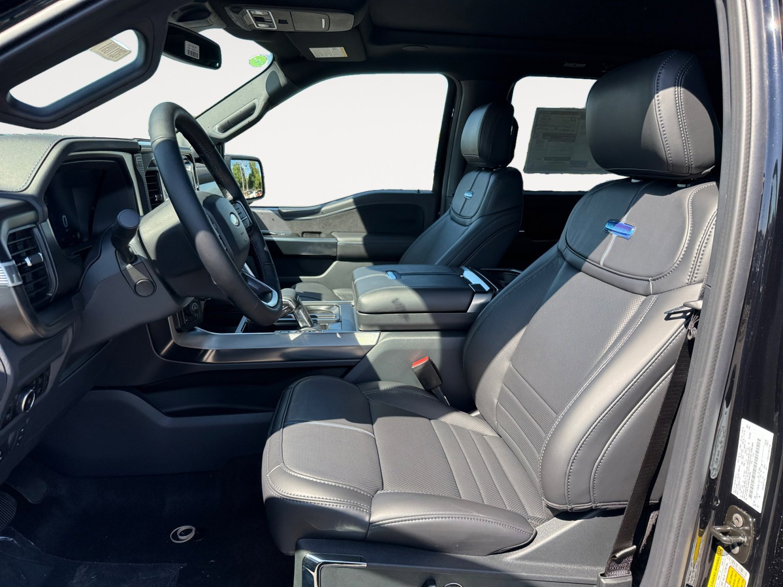 New 2025 Agate Black Metallic Ford Platinum® image 10