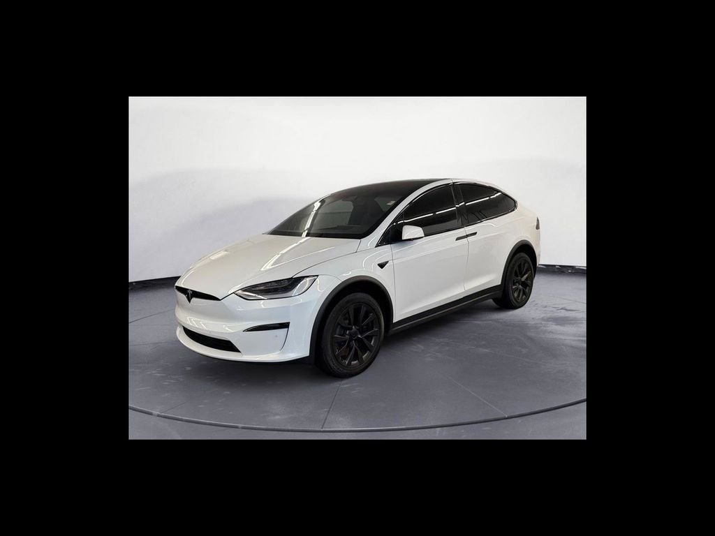 Used 2022 Tesla Model X Long Range with VIN 7SAXCAE50NF339529 for sale in Terre Haute, IN