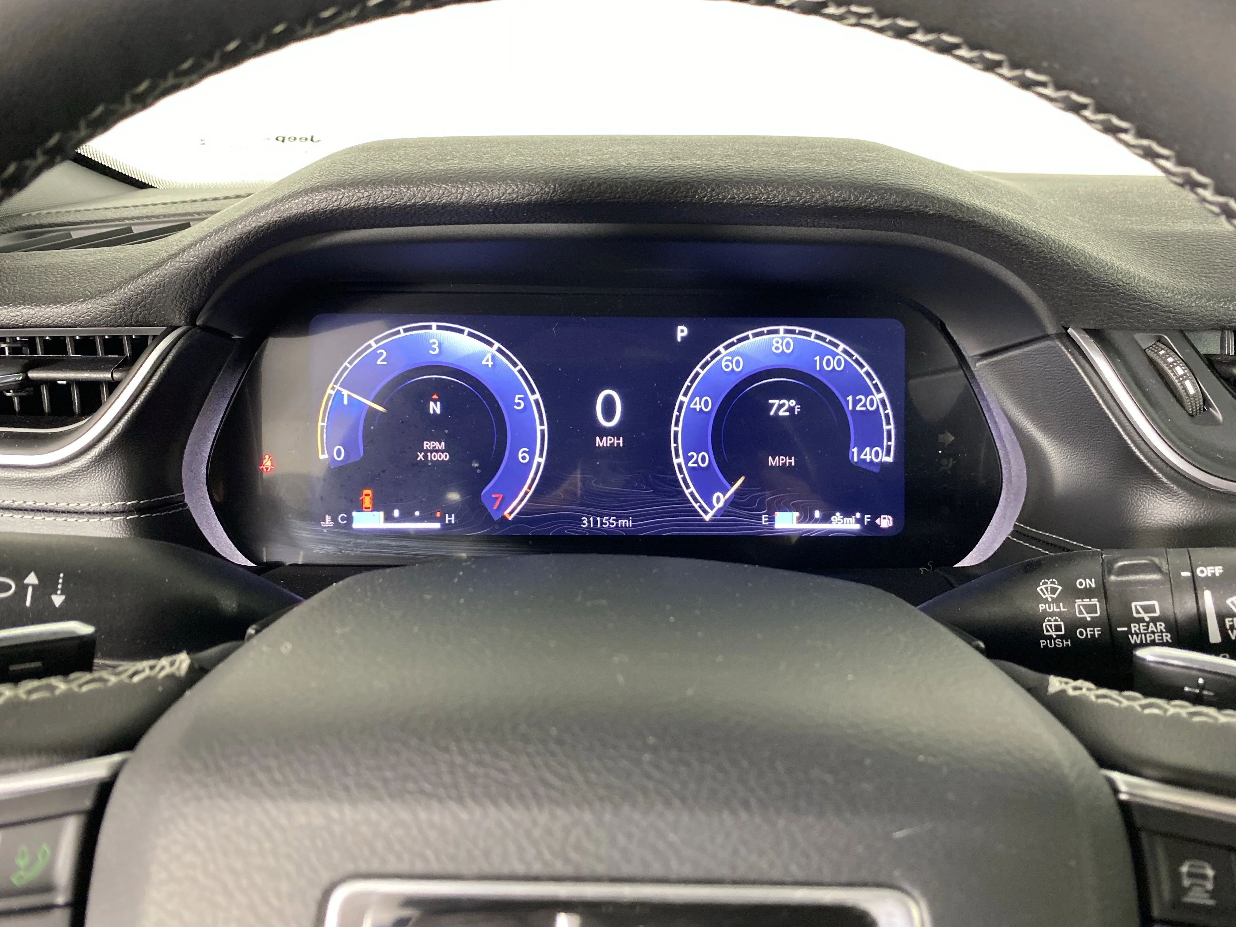 Used 2024 Diamond Black Crystal Pearlcoat Jeep Altitude X image 22