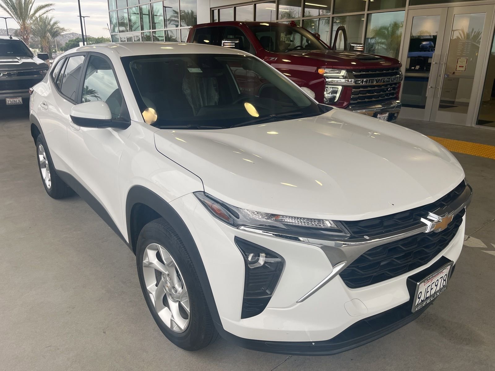 Used 2024 Chevrolet Trax LS with VIN KL77LFE28RC078179 for sale in Santee, CA