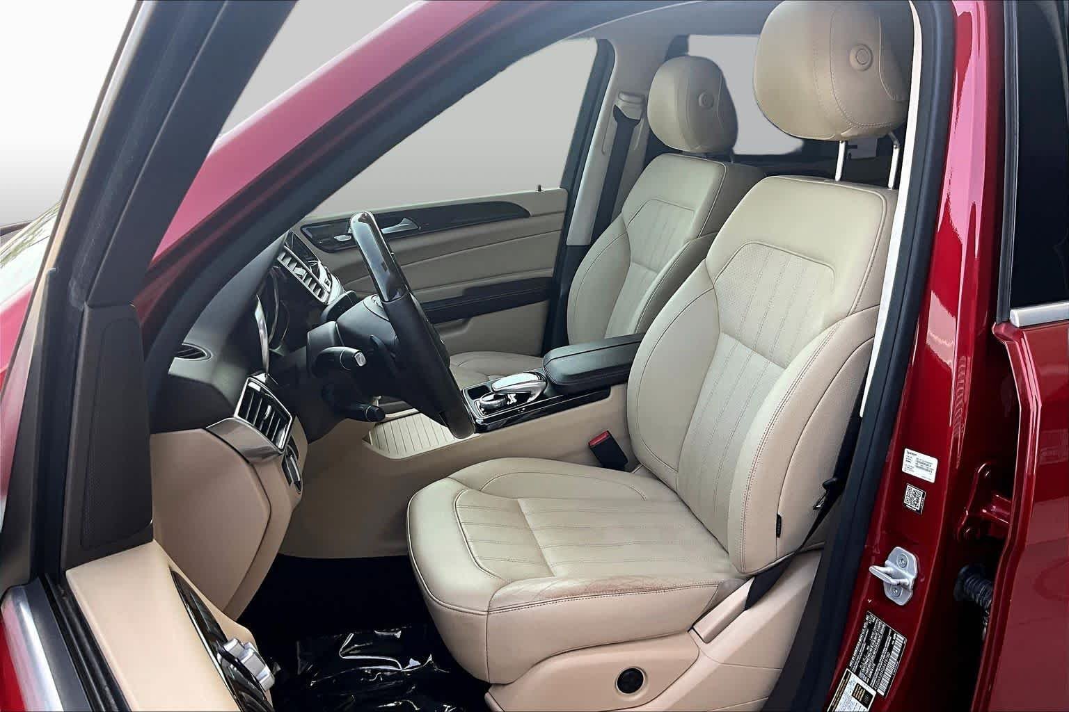 Used 2016 designo Cardinal Red Metallic Mercedes-Benz GLE 350 image 8