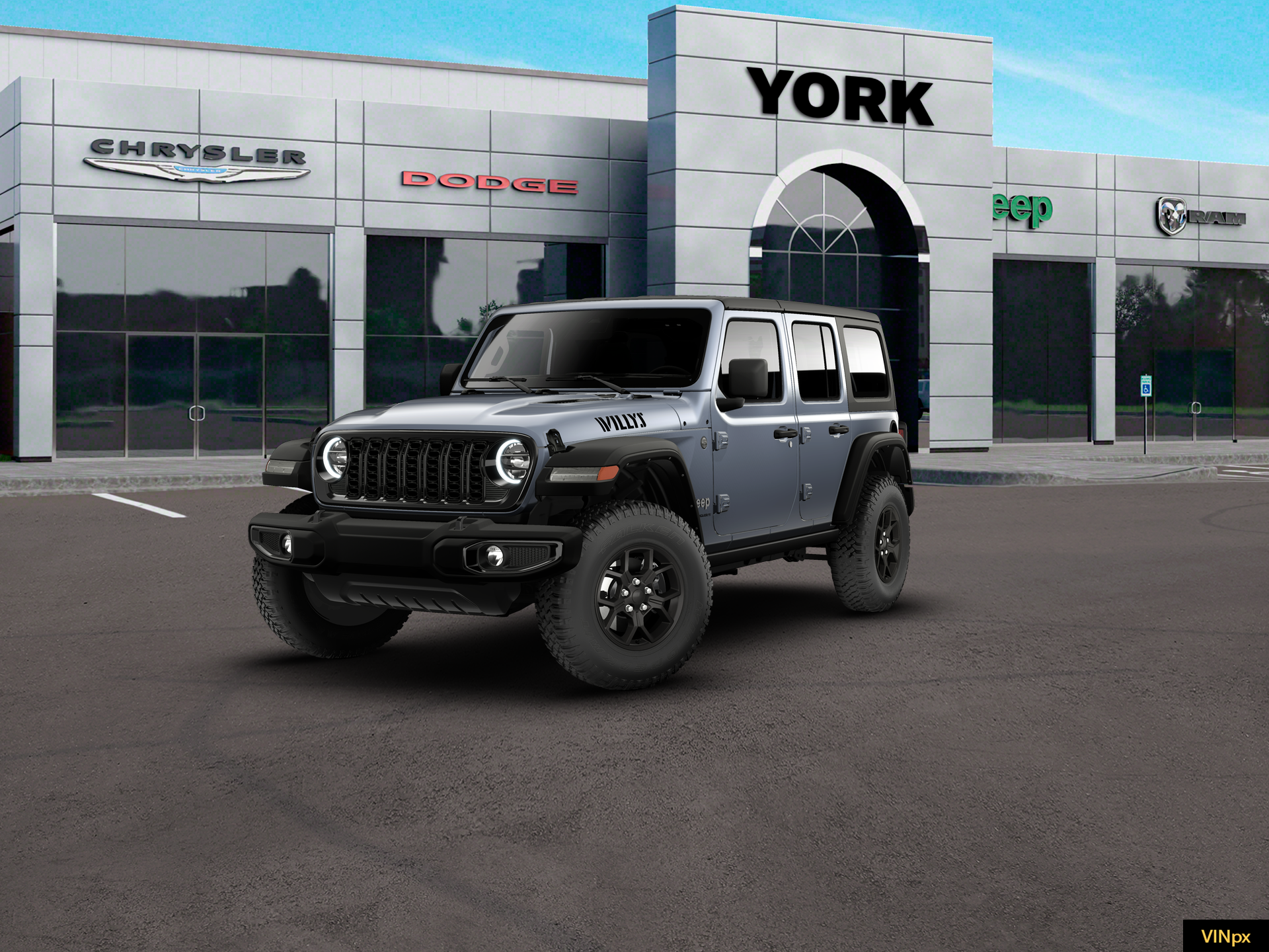 New 2026 Anvil Clearcoat Jeep Willys image 1