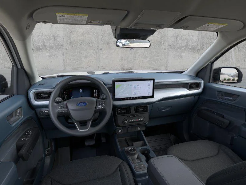 New 2025 Space White Metallic Ford XLT image 9