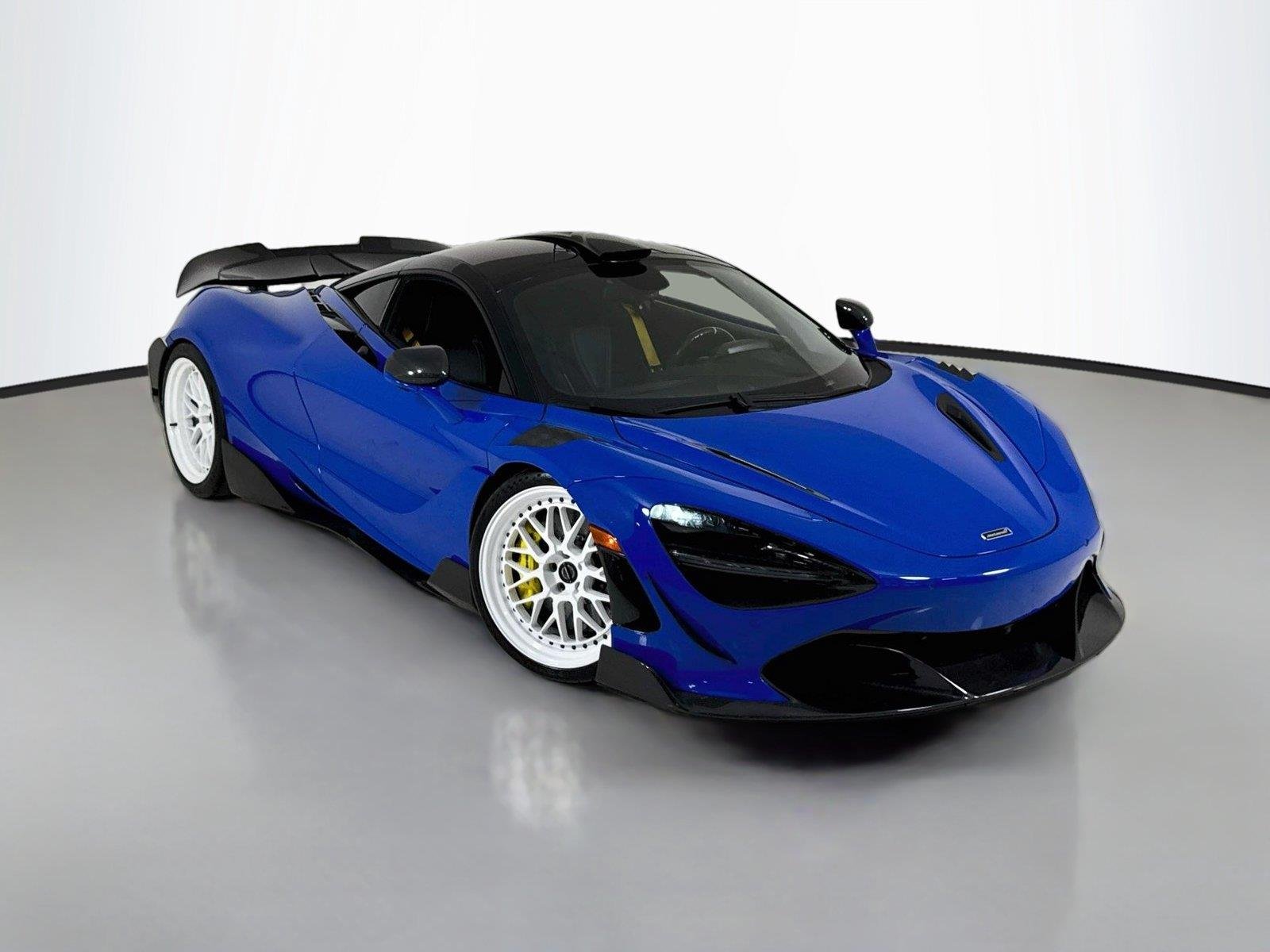 Used 2021 MSO Paris Blue / Miami Blue Wrap McLaren Performance | Full Ryft Body Kit | Carbon Steering Wheel | Exhaust | Custom Wheels image 43