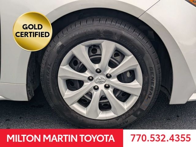 Certified Used 2024 Silver Toyota LE image 13