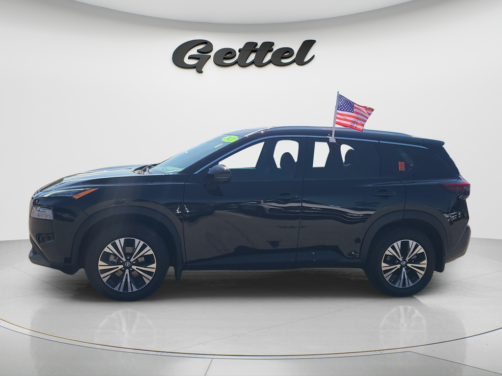 Used 2021 Black Nissan SV image 8