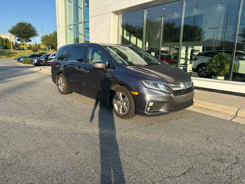 Used 2020 Modern Steel Metallic Honda EX-L w/Navi w/RES image 2