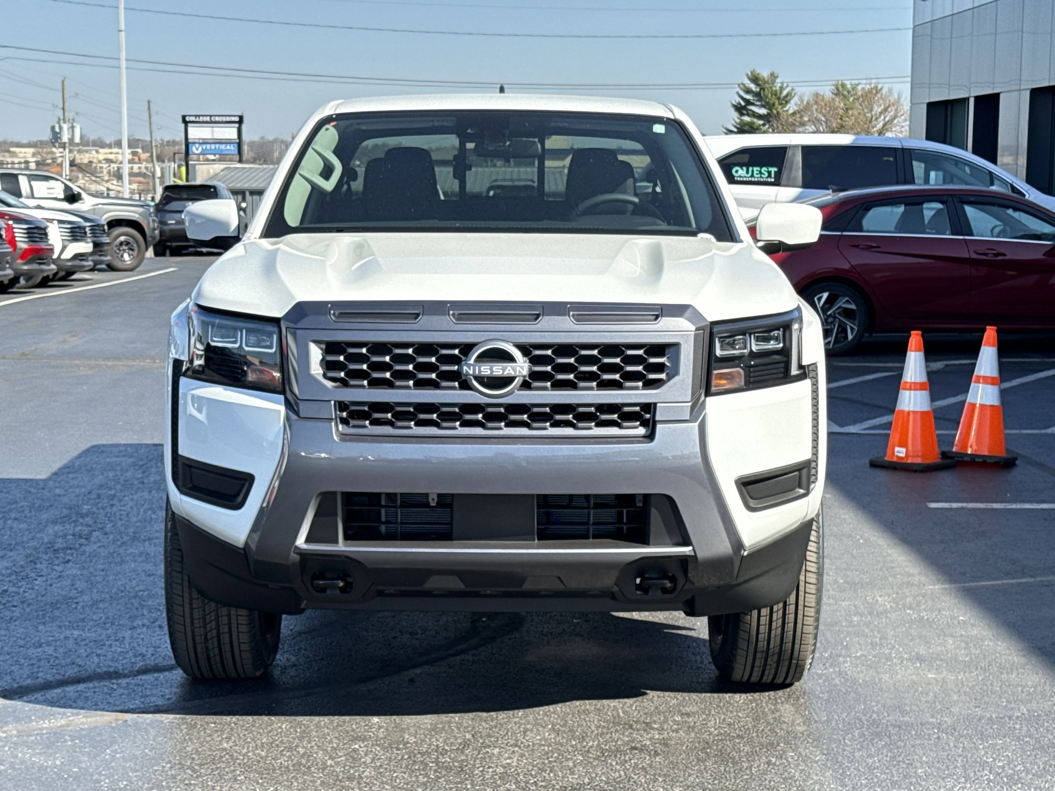 New 2026 Glacier White Nissan SV 4WD image 12
