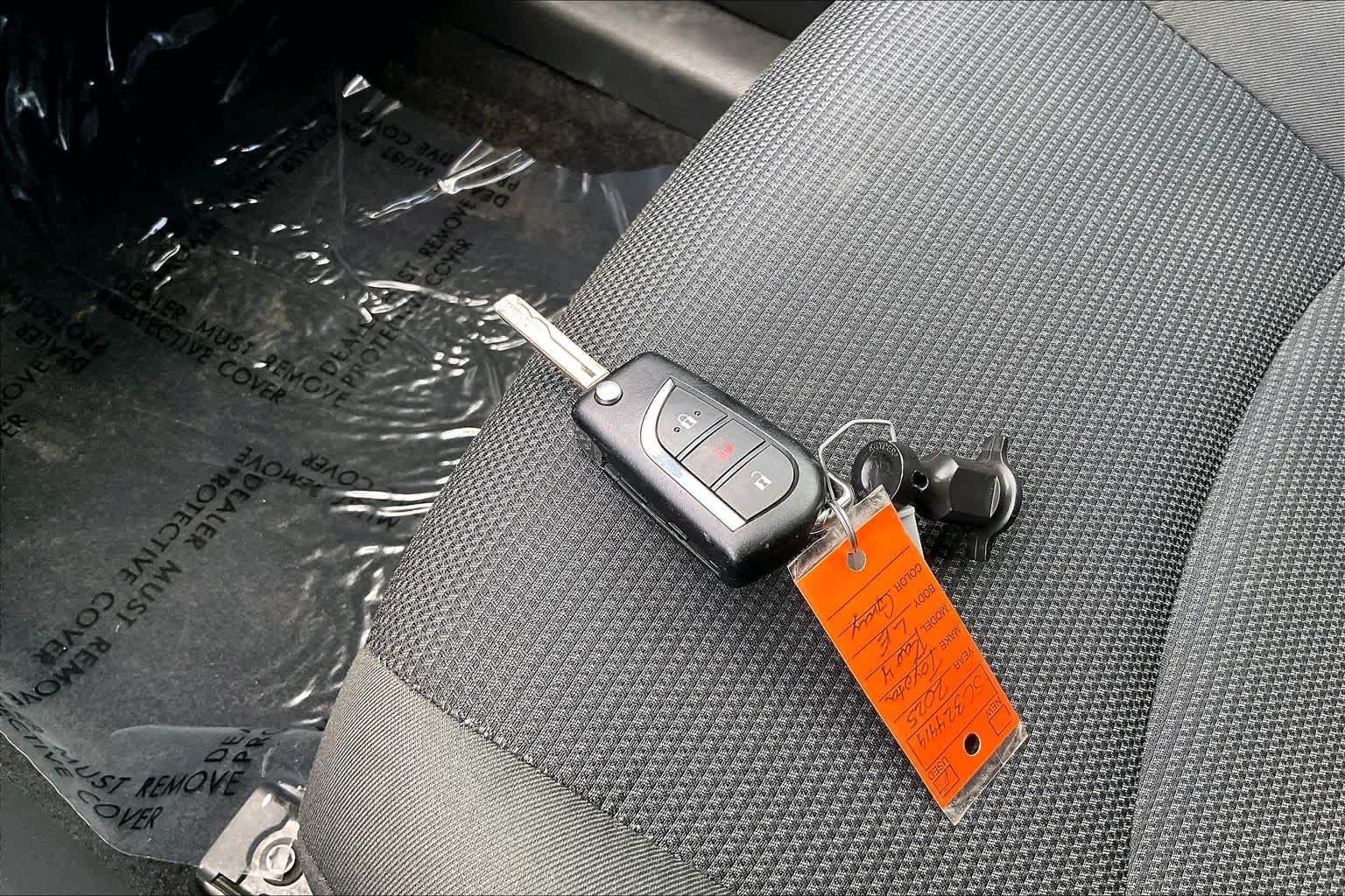 Used 2025 Magnetic Gray Metallic Toyota LE image 11